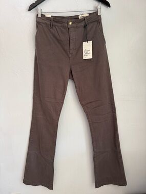 BOGO 50% OFF NWT Cosmic Blue Love Callie Bootcut Pant Desert Brown Size 30 (10)